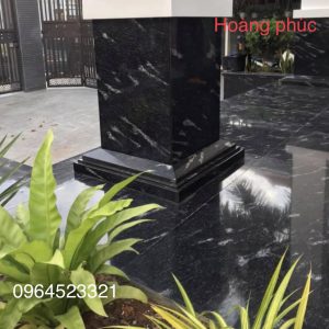 Đá granite black fish dùng ốp toàn bộ cấp và cột