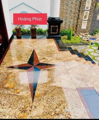 sảnh Đá Marble Alaska gold