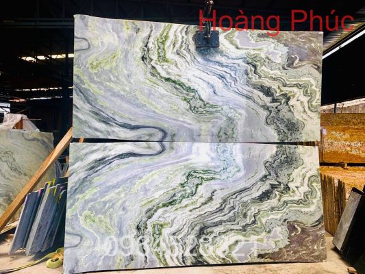 Đá Marble Xanh Hymalaya