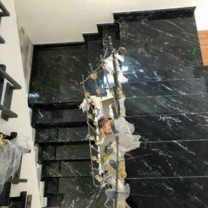 Đá Granite Đen Vân Trắng