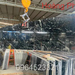 Đá Granite Đen Vân Trắng
